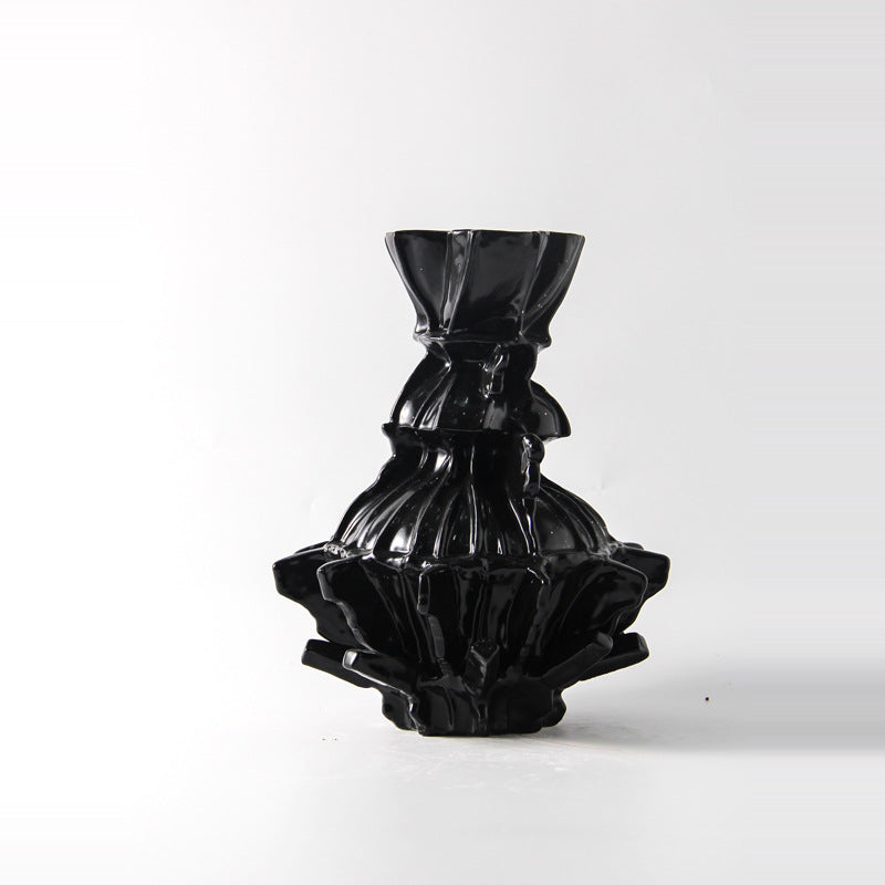 Monolith - 15.3" (39cm) Large Sculptural Ceramic Vase