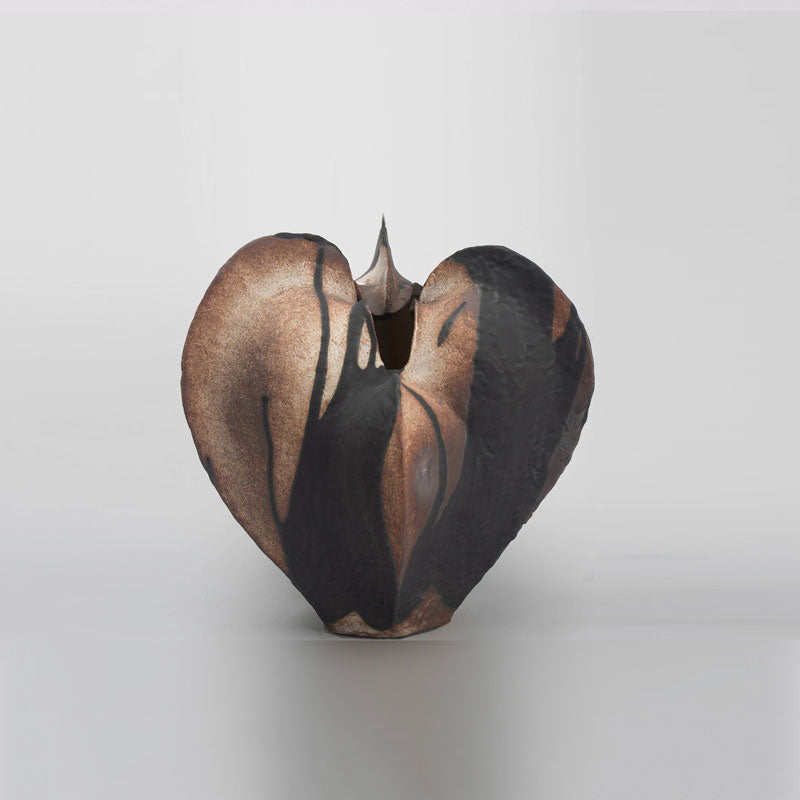 Corin - 11.8 inch (30cm) Handmade Ceramic Wabi Sabi Vase Color 2