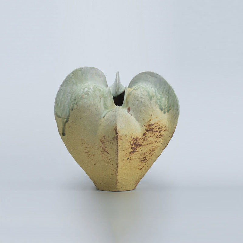 Corin - 11.8 inch (30cm) Handmade Ceramic Wabi Sabi Vase Color 4